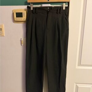 Zara Women's Dark Gray Trousers